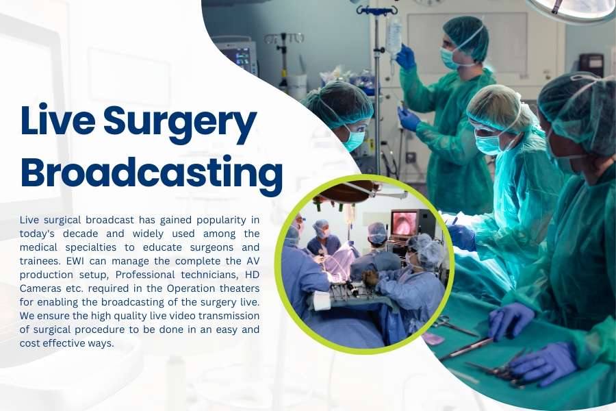 Live Surgery Broadcasting